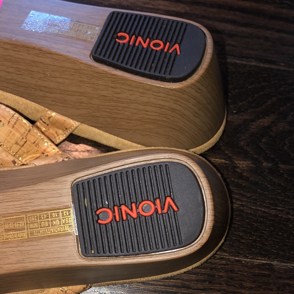 VIONIC slip on sandals size 12 - Picture 3 of 7